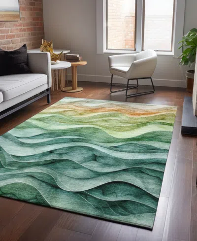 Dalyn Pacifica Washable Pa4 9'x12' Area Rug In Multi