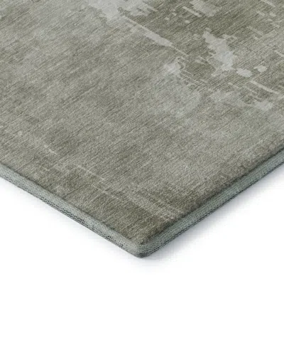 Dalyn Pacifica Washable Pa11 9'x12' Area Rug In Gray