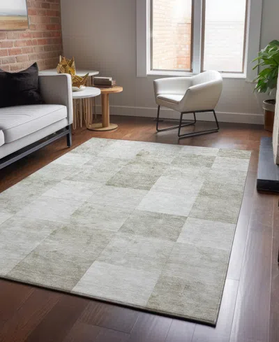 Dalyn Pacifica Washable Pa10 9'x12' Area Rug In Gray