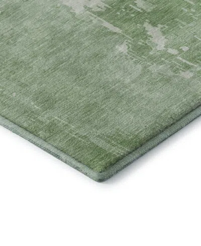 Dalyn Pacifica Washable Pa11 9'x12' Area Rug In Green