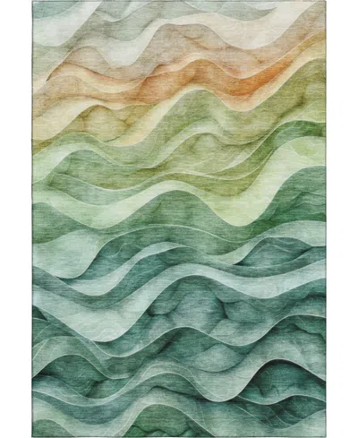 Dalyn Pacifica Washable Pa4 9'x12' Area Rug In Multi