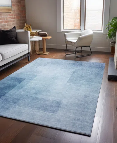 Dalyn Pacifica Washable Pa5 9'x12' Area Rug In Blue