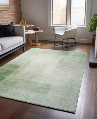 Dalyn Pacifica Washable Pa5 9'x12' Area Rug In Green