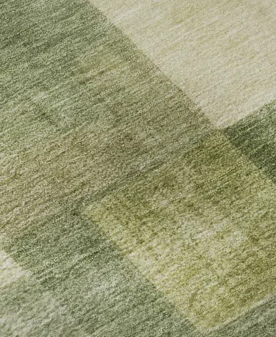 Dalyn Pacifica Washable Pa12 9'x12' Area Rug In Green