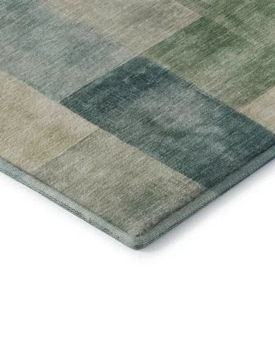 Dalyn Pacifica Washable Pa12 9'x12' Area Rug In Green