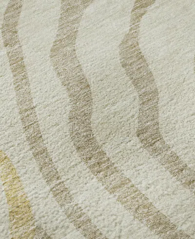 Dalyn Neo Washable No10 2'3"x7'6" Runner Area Rug In Brown