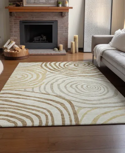Dalyn Neo Washable No10 8'x10' Area Rug In Neutral