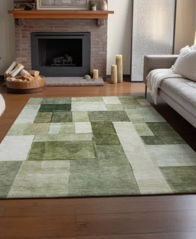 Dalyn Neo Washable No15 8'x10' Area Rug In Green
