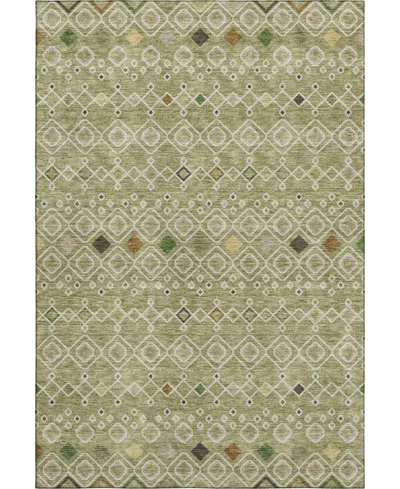 Dalyn Neo Washable No12 8'x10' Area Rug In Green