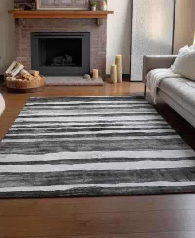 Dalyn Neo Washable No16 8'x10' Area Rug In Black