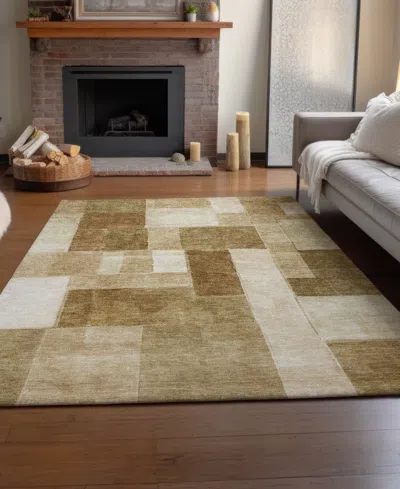 Dalyn Neo Washable No15 8'x10' Area Rug In Brown