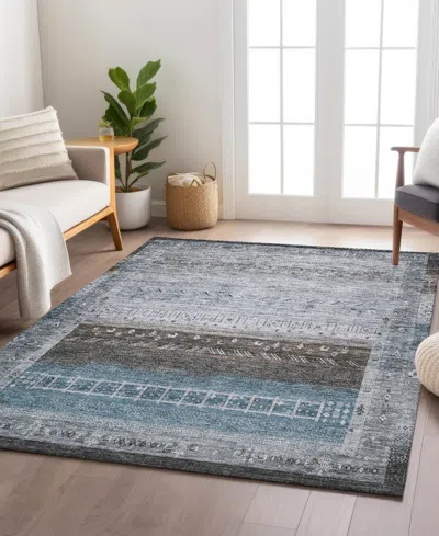 Dalyn Karaj Washable Kj7 3'x5' Area Rug In Blue