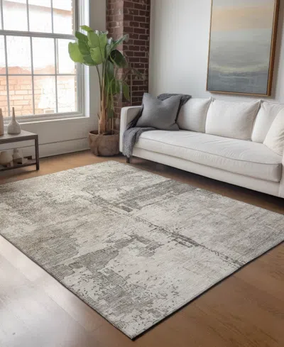Dalyn Nouveau Nv8 5'x7'6" Area Rug In Gray