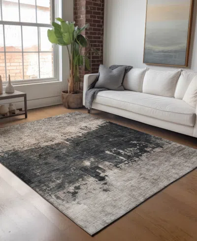 Dalyn Nouveau Washable Nv23 8'x10' Area Rug In Brown