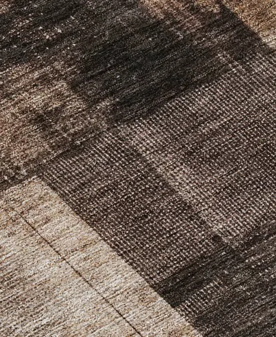 Dalyn Nouveau Washable Nv10 9'x12' Area Rug In Brown