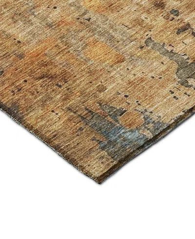 Dalyn Nouveau Washable Nv11 9'x12' Area Rug In Brown