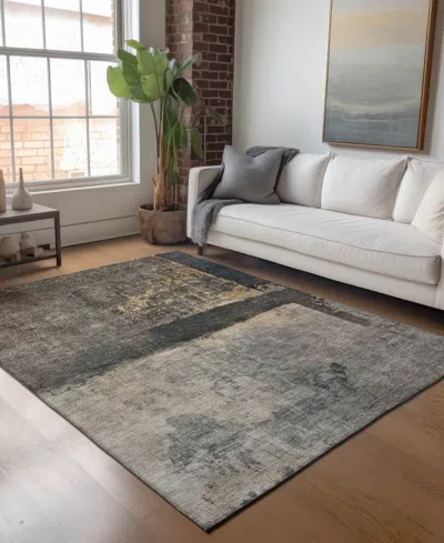 Dalyn Nouveau Washable Nv16 9'x12' Area Rug In Brown