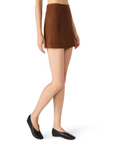 Steve Madden Cindi Faux Suede Skort In Multi