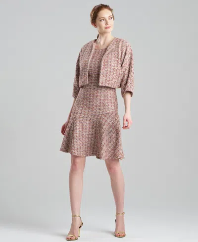 Natori Women's Open Front Jacket In Multi