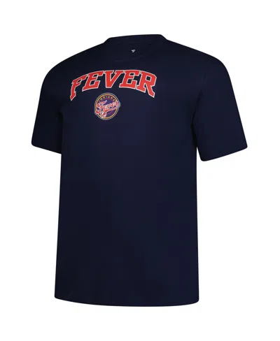 Fanatics Men's Navy Indiana Fever Big Tall Arch Logo T-shirt In Blue