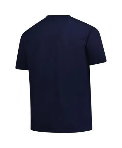 Fanatics Men's Navy Indiana Fever Big Tall Arch Logo T-shirt In Blue
