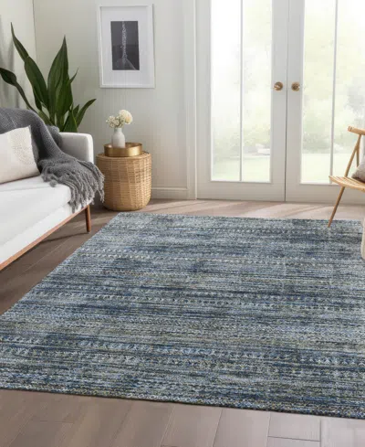 Dalyn Solace Washable Sl3 3'x5' Area Rug In Blue