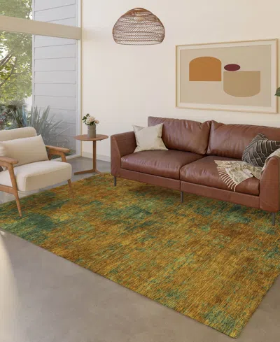 Dalyn Kochi Washable Kc2 10'x14' Area Rug In Brown