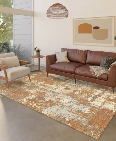 Dalyn Kochi Washable Kc7 10'x14' Area Rug In Brown