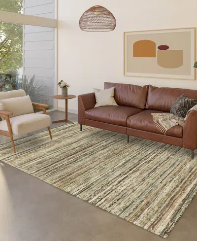 Dalyn Kochi Washable Kc3 9'x12' Area Rug In Brown