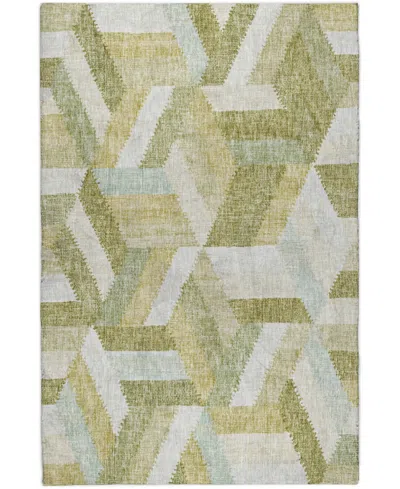 Dalyn Lorenzo Washable Ln1 10'x14' Area Rug In Green