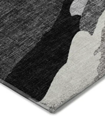 Dalyn Lorenzo Washable Ln4 10'x14' Area Rug In Black