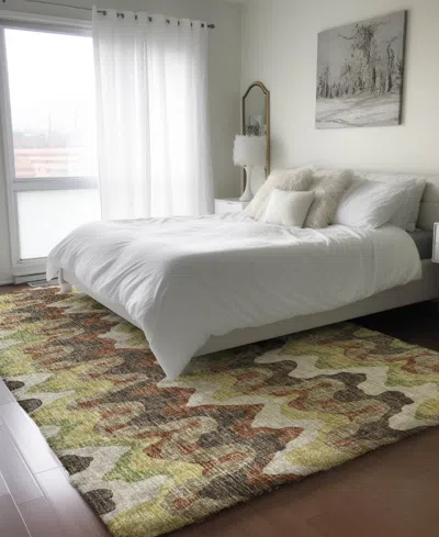 Dalyn Lorenzo Washable Ln6 10'x14' Area Rug In Multi