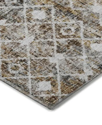 Dalyn Lorenzo Washable Ln7 10'x14' Area Rug In Brown