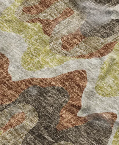 Dalyn Lorenzo Washable Ln6 10'x14' Area Rug In Brown