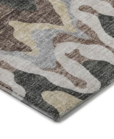 Dalyn Lorenzo Washable Ln6 10'x14' Area Rug In Gray