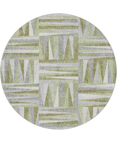 Dalyn Lorenzo Ln2 8'x8' Round Area Rug In Multi