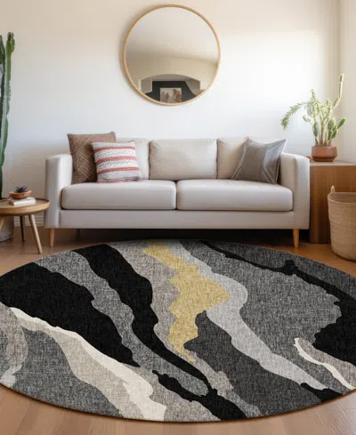 Dalyn Lorenzo Ln4 8'x8' Round Area Rug In Multi