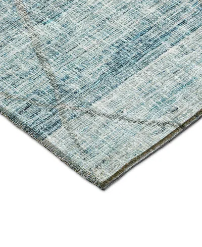 Dalyn Portico Washable Po1 9'x12' Area Rug In Blue