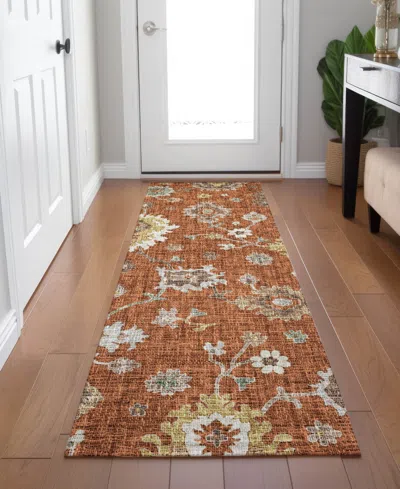 Dalyn Portico Washable Po6 2'3"x7'6" Runner Area Rug In Multi
