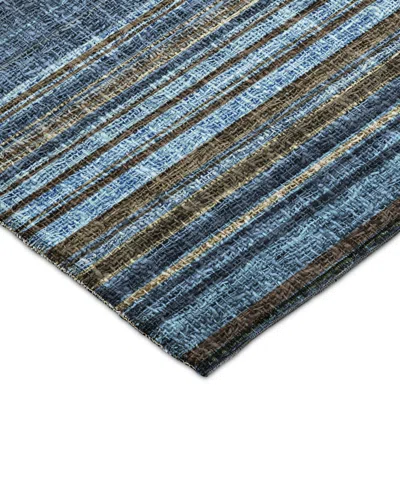 Dalyn Portico Washable Po2 9'x12' Area Rug In Blue