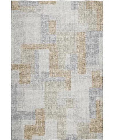 Dalyn Portico Washable Po3 10'x14' Area Rug In Neutral