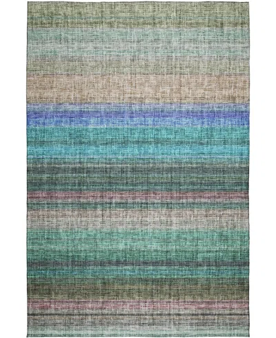 Dalyn Portico Washable Po2 9'x12' Area Rug In Multi