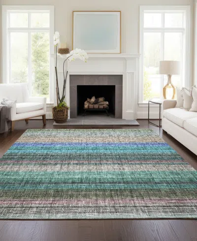 Dalyn Portico Washable Po2 9'x12' Area Rug In Multi