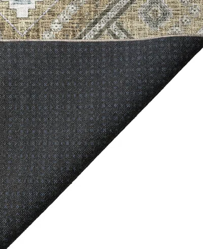 Dalyn Portico Washable Po5 10'x14' Area Rug In Green