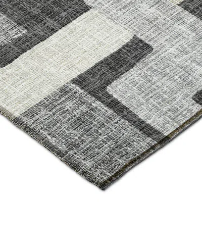 Dalyn Portico Washable Po3 10'x14' Area Rug In Gray
