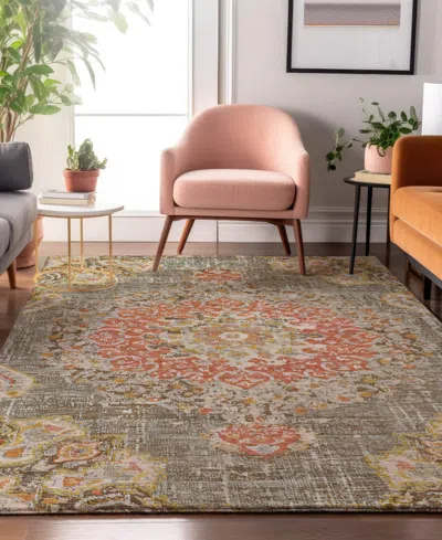 Dalyn Tabrook Washable Tb11 3'x5' Area Rug In Brown