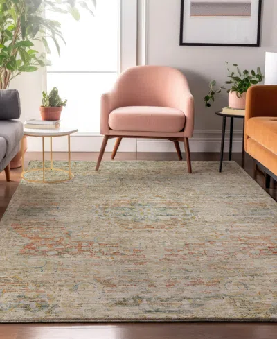 Dalyn Tabrook Washable Tb1 3'x5' Area Rug In Brown