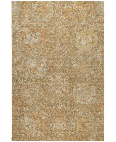 Dalyn Tabrook Washable Tb10 10'x14' Area Rug In Gold