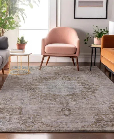 Dalyn Tabrook Washable Tb5 3'x5' Area Rug In Brown