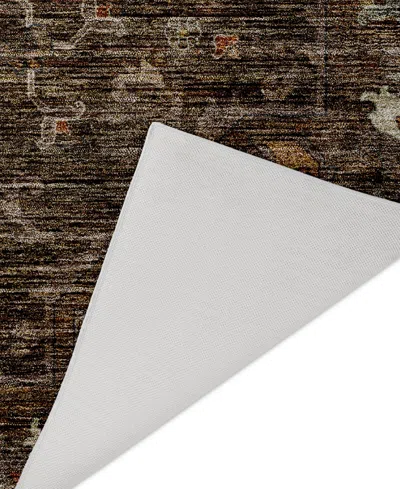 Dalyn Silk Road Washable Sr6 2'3"x7'6" Runner Area Rug In Brown